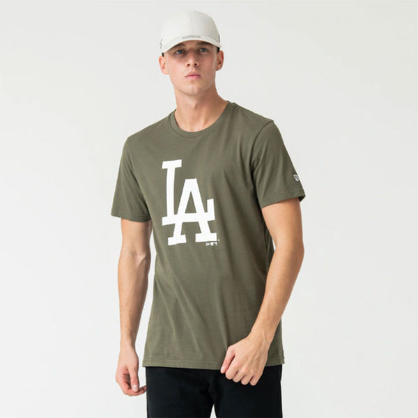 LA Dodgers New Era MLB Seasonal Team Logo T Shirt