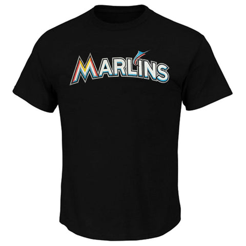 Miami Marlins Classic Logo MLB Tee - size small