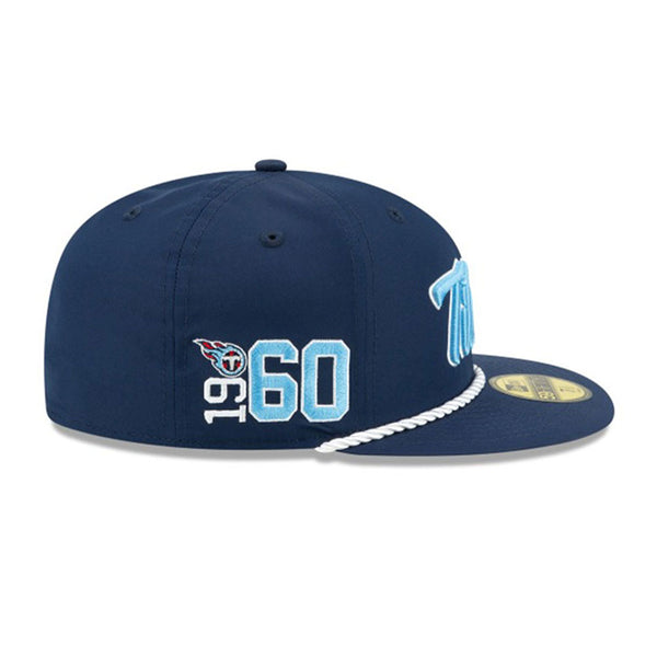 Tennessee Titans New Era NFL Sideline 1960 59FIFTY Fitted Cap
