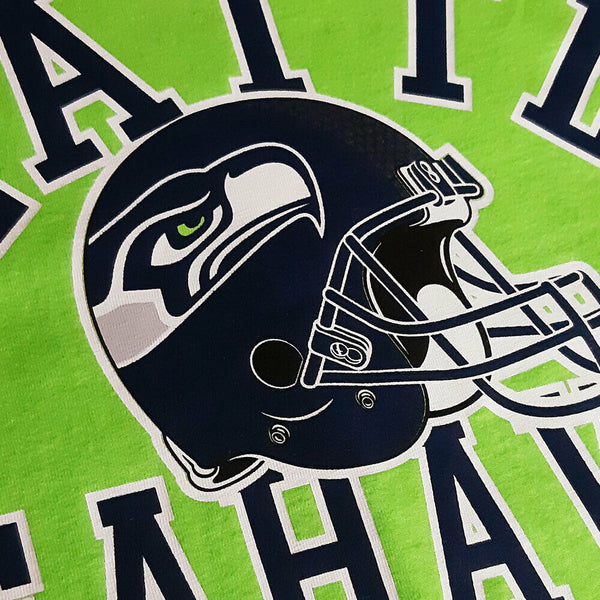 Seattle Seahawks NFL Action Green New Era T shirt