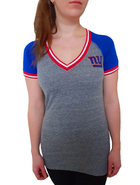 New York Giants Ladies NFL Short Sleeve T Shirt