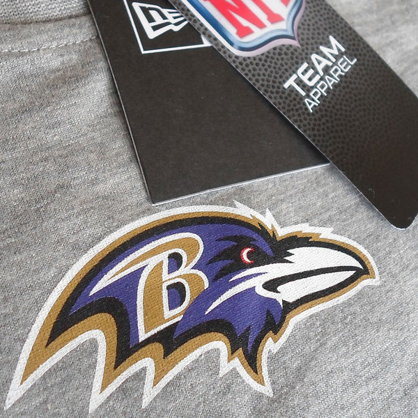 Baltimore Ravens NFL Athletic Grey New Era T shirt