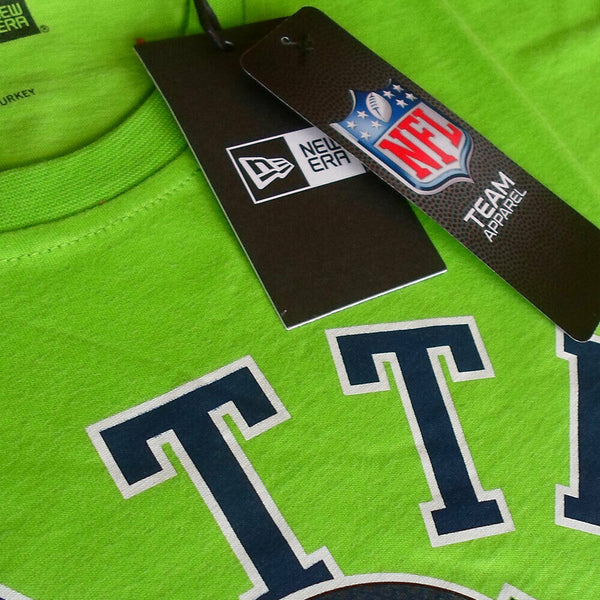Seattle Seahawks NFL Action Green New Era T shirt