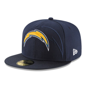 Products LA Chargers NFL Vintage Sideline 59FIFTY Fitted Baseball Cap - size 7 1/4