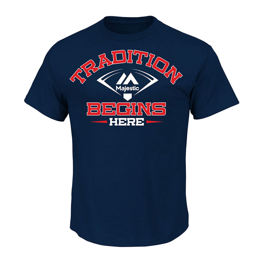 Licenced MLB T shirtMajestic 'Tradition Begins Here' Licenced MLB T shirt