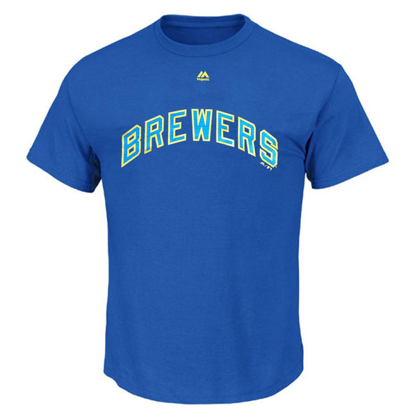 Milwaukee Brewers MLB PLUS Affiliate Timber Rattlers MiLB T ShirtsMilwaukee Brewers Cooperstown PLUS Performace MLB T Shirts