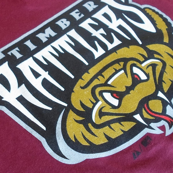 Milwaukee Brewers MLB Affiliate Wisconsin Timber Rattlers MiLB 2 Button T shirt